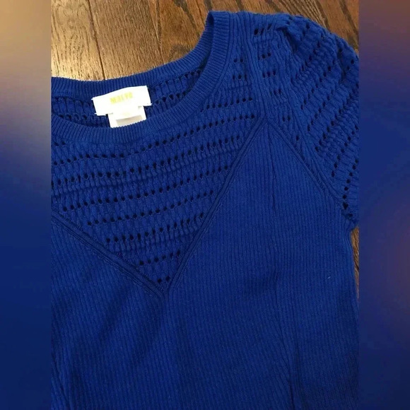 Maeve by Anthropologie Women’s S Promenade Knit Dress in Blue - VGUC! - Picture 11 of 16